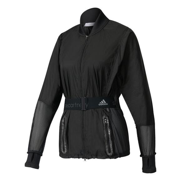 Stella McCartney x Adidas Black Belted Windbreaker Medium - Picture 2 of 7